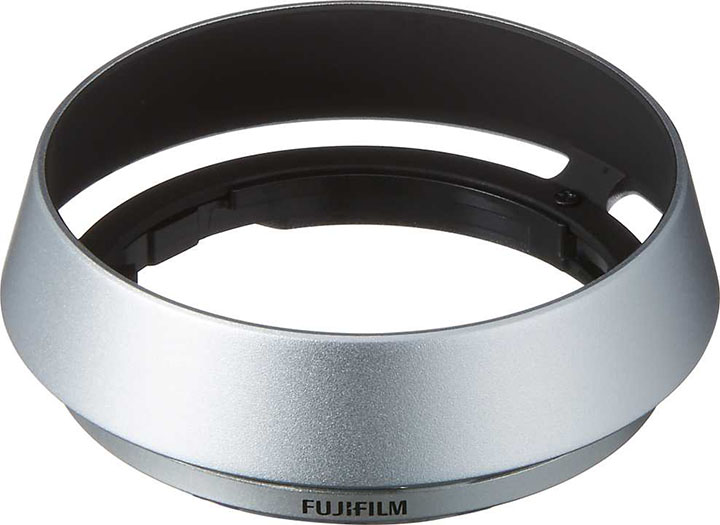 FUJIFILM LH-X100 Modlysblænde m/ Adapterring Sølv